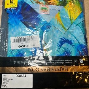 Men's Blue Hawaiian Shirt